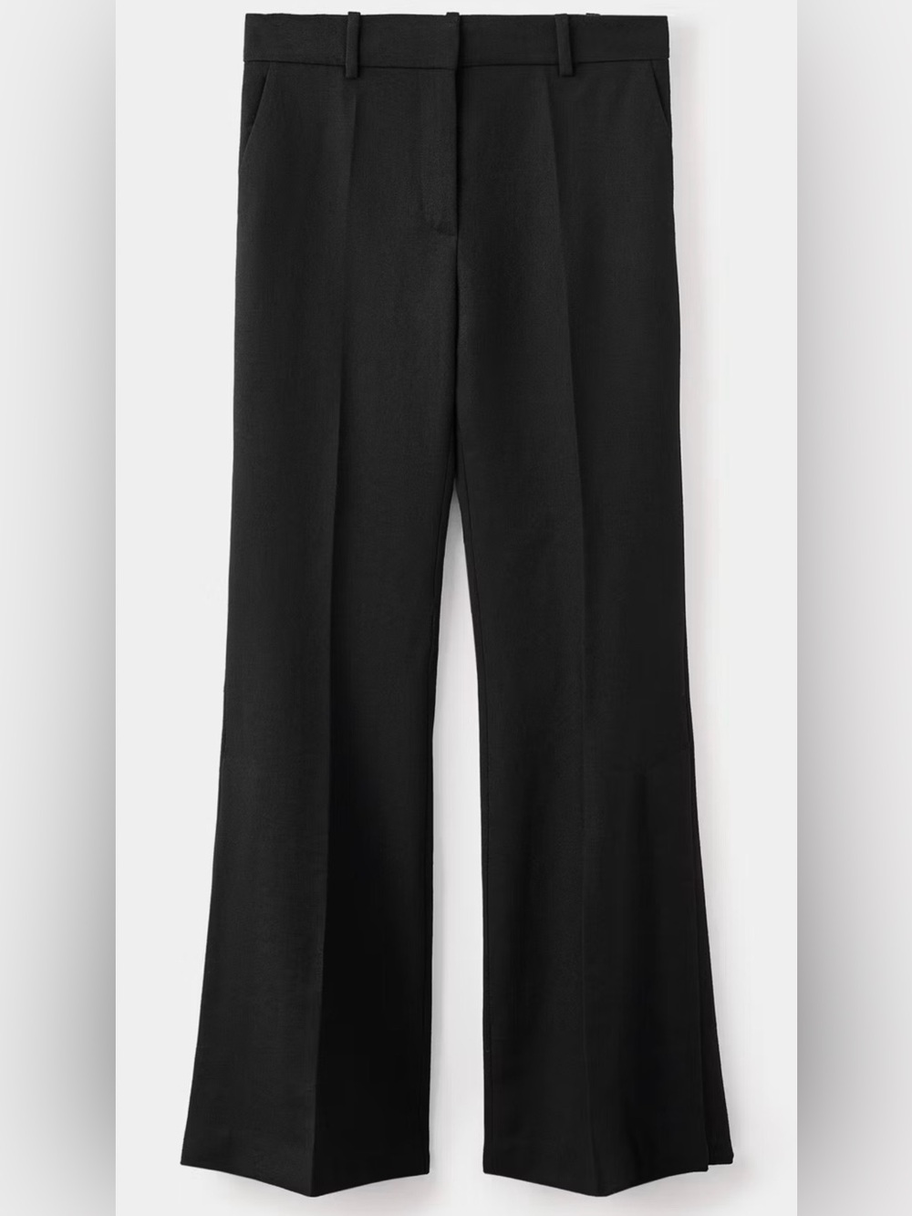 Mango Black Wool Suit Pants size 4